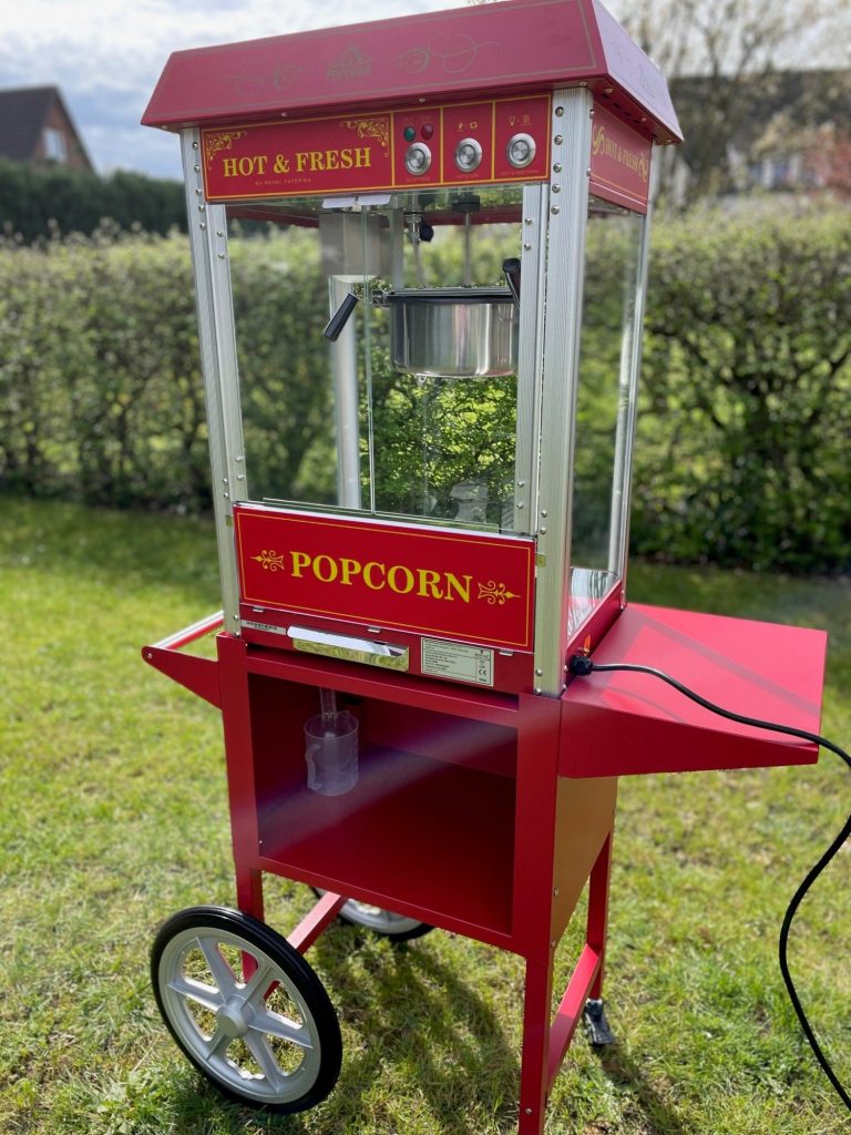 Retro-Popcorn-Maschine Verleih